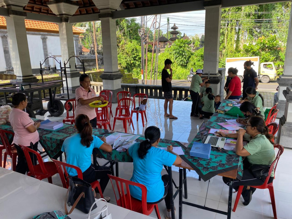 Pelaksanaan Posyandu Balita Banjar Karangenjung Bhakti - 18 Januari 2025